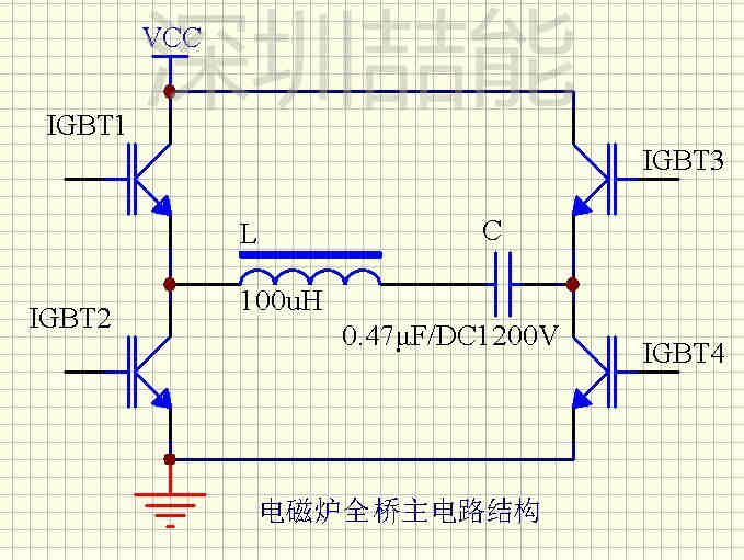 電磁加熱器電路結(jié)構(gòu)3